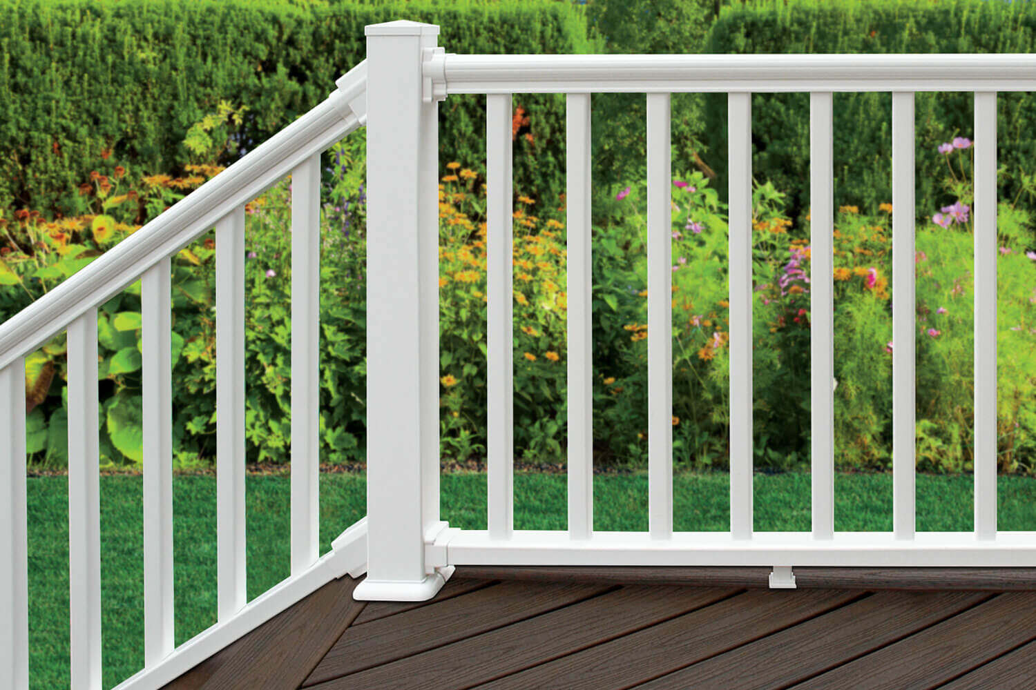 premium rail white