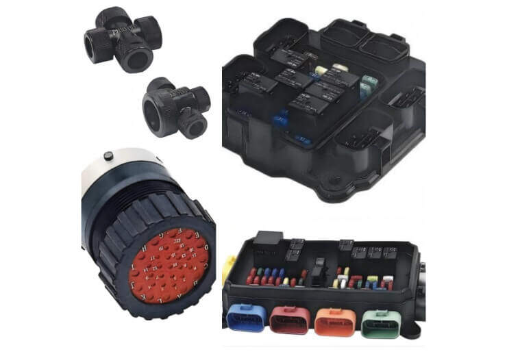 7. aerospace & industrial electrical connectors and protective components
