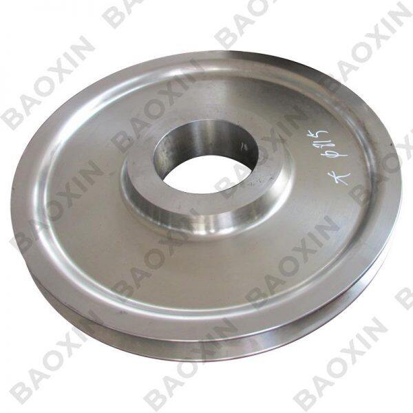 Roda de guindaste de aço pesado jis s60 (od850)