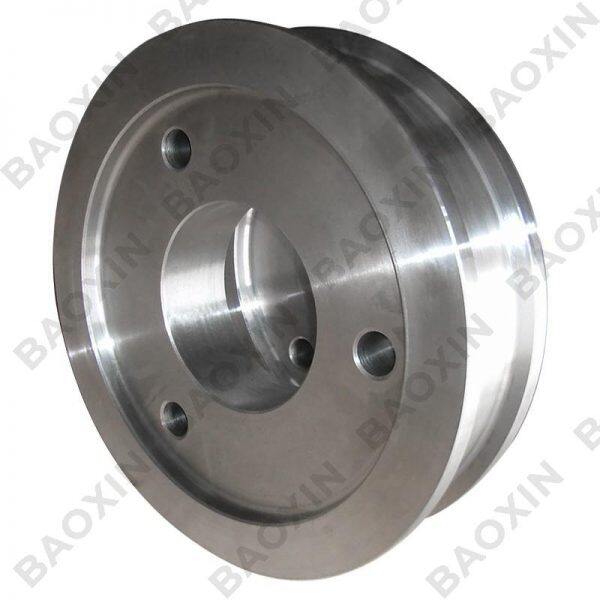 Roda de guindaste de aço pesado jis s60 (od850)