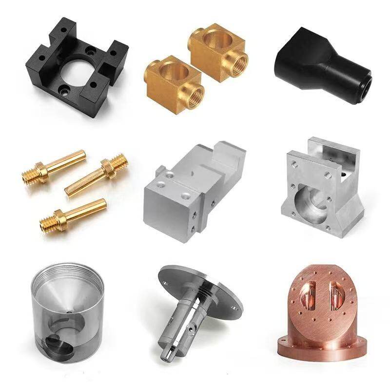 cnc milling machining aluminium brass metal parts car parts