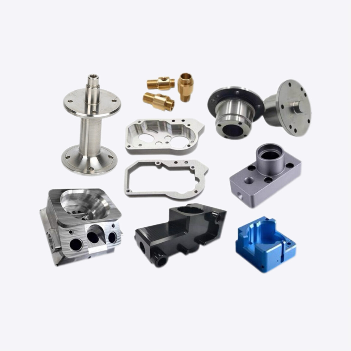 cnc precision custom machining: aluminum, brass, stainless steel