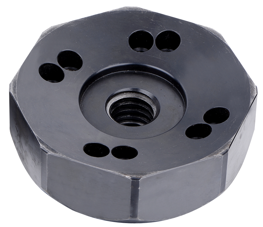 customized special round metal nut of machining part