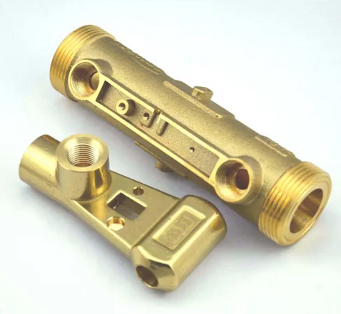 customized brass forging branch pipe by iso certified factory