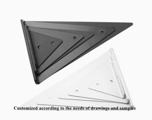 customized precision irregular stamping part aluminum wall bracket