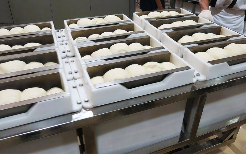 Fermentation Bread Crumbs Line