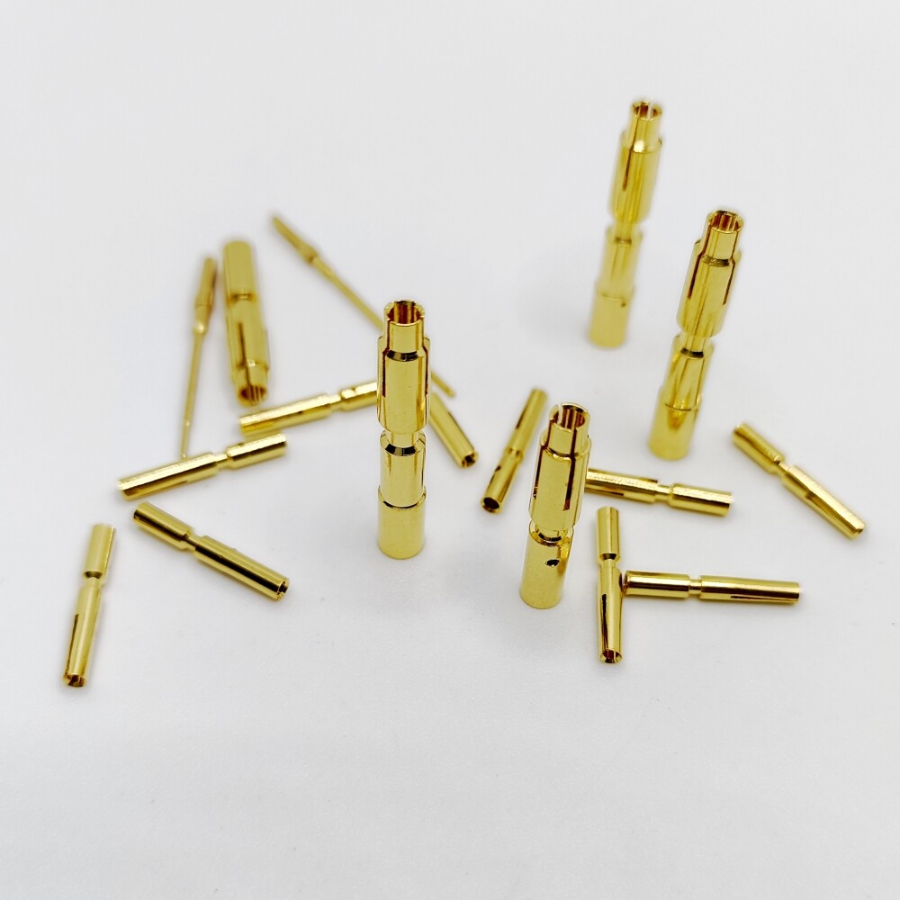 custom male female pins soldering contact connector pins with solder cup pins