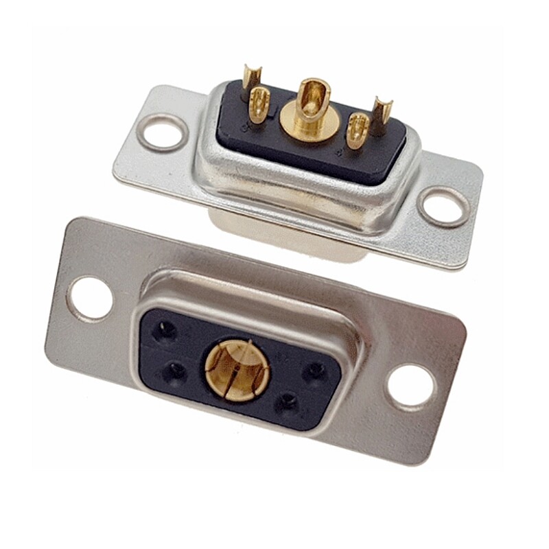 5w1 d sub mixed signal connector power and signal male or female connector