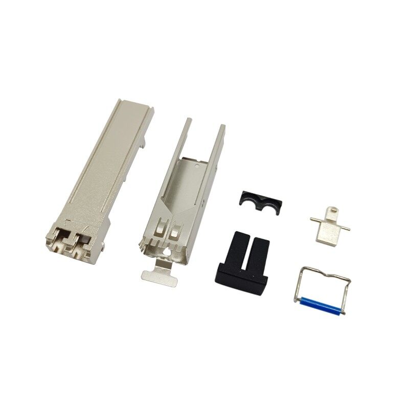 customized precision zinc alloy die casting parts die cast optical module connectors housing