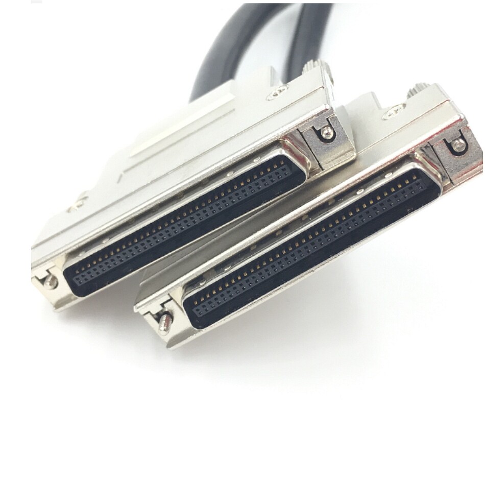 male to male vhdci 68p to hd 68p scsi cable scsi ii 68p male to vhdc 68p male cable of robot equipment line
