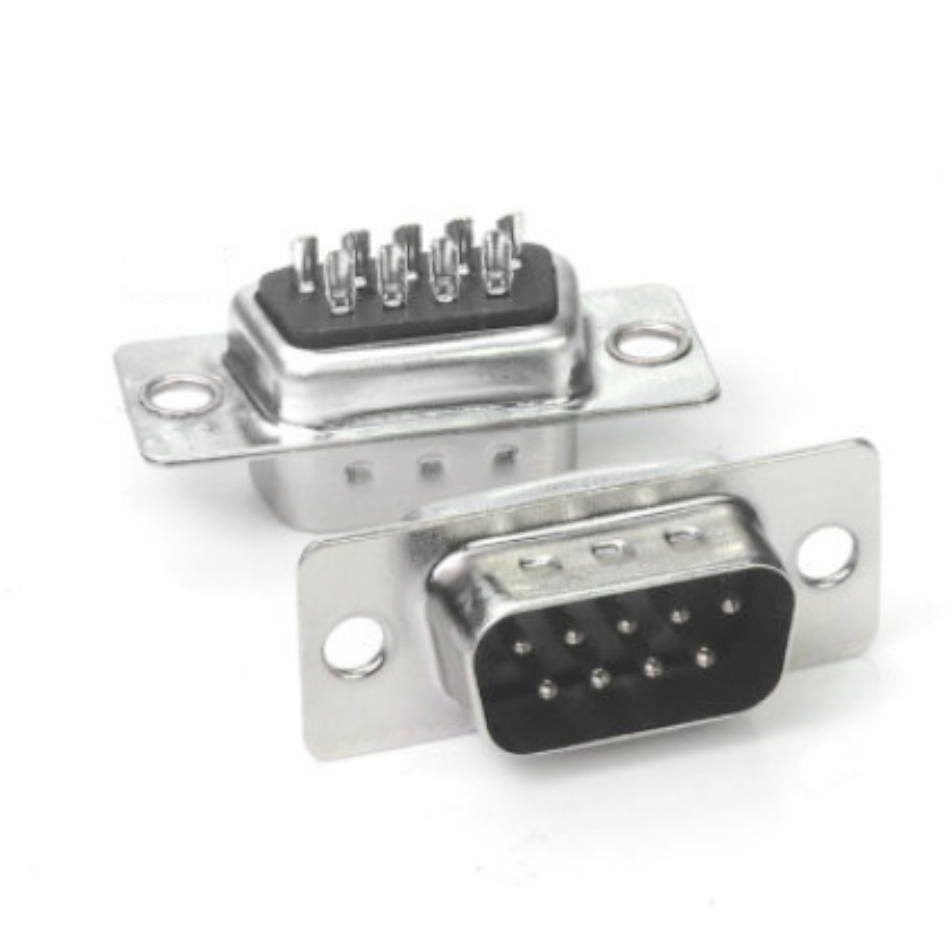 conector db9 d sub 9 pin male female plug rs232 cable rs485 breakout terminals solderless db9 connector femalepopular