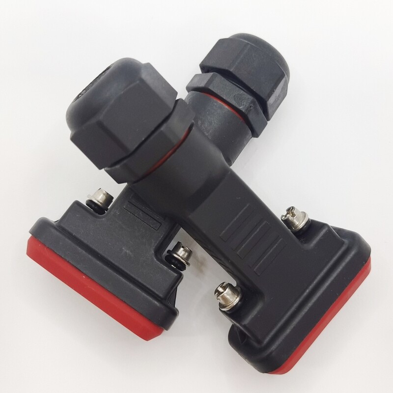 15 pin d sub male to female shielded connector