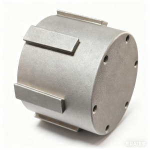 machining motor cover