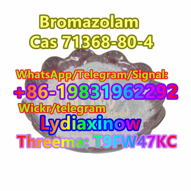 high quality bromazolam cas 71368 80 4 xinow china top supplier price